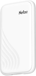 Внешний накопитель Netac ZX20 III 512GB NT01ZX20III-512G-32WH SSD, USB 3.2 Gen2x2 20 Гбит/с , пластик, цвет белый