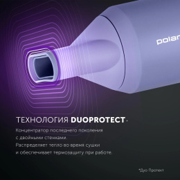 Фен Polaris PHD 2044Ti 1900Вт черный