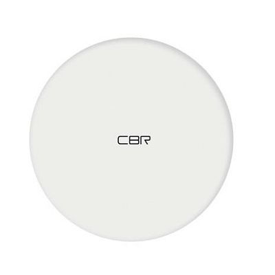 CBR CWC 155 White, Зарядное устройство беспроводное, на одно посадочное место, стандарт Qi, выход 5 В/2 А, 9 В/1,1 А, мощность 10 Вт, быстрая зарядка, кабель в комплекте