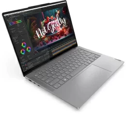 Ноутбук Lenovo Yoga Pro 7 14IMH9 14.5"(3072x1920 IPS)/Touch/Intel Core Ultra 5 125H(1.2Ghz)/32768Mb/1024SSDGb/noDVD/Int:Intel Arc graphics/Cam/BT/WiFi/73WHr/war 1y/1.59kg/luna grey/Win11Home + 100W, RU kbd 83E2004BRU