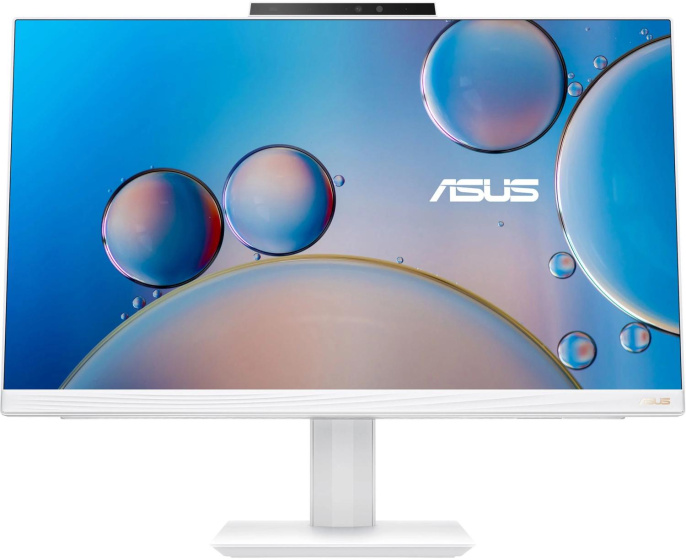 Моноблок Asus A5402WVAR-WPC0050 23.8" Full HD Core 7 150U 1.8 16Gb SSD1Tb Graphics CR без ОС GbitEth WiFi BT 120W клавиатура мышь Cam белый 1920x1080