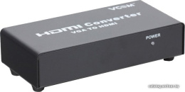 Конвертер VCOM DD491 VGA to HDMI Converter VGA 15F +2xRCA-- HDMI 19F + б.п. УЦЕНКА НЕТ Б.П.