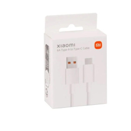 Кабель Xiaomi BHR6032GL,  USB Type-C (m) -  USB (m),  1м,  6A,  белый