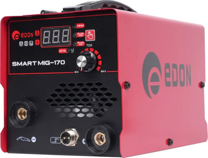 Сварочный аппарат Edon Smart MIG-170 MIG FCAW 50-170A 0.8-1 мм., MMA 20-170A., 2-4 мм.Lift TIG