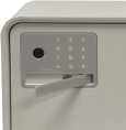 Сейф мебельный LockSworth VS4529-WH взломостойкий встраиваемый 250x360x250мм электронный/ключевой/биометрический