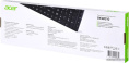 Клавиатура Acer OKW010 черный USB slim Multimedia ZL.KBDEE.002 кабель 1.45м
