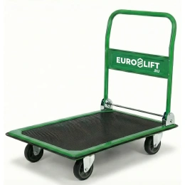Платформенная стальная тележка EURO-LIFT ТН150 г/п 150 кг, диаметр колеса 100мм 00000248