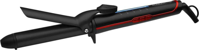 Щипцы Scarlett SC-HS60T35 35Вт черный/красный покрытие:керамическое HS60T35
