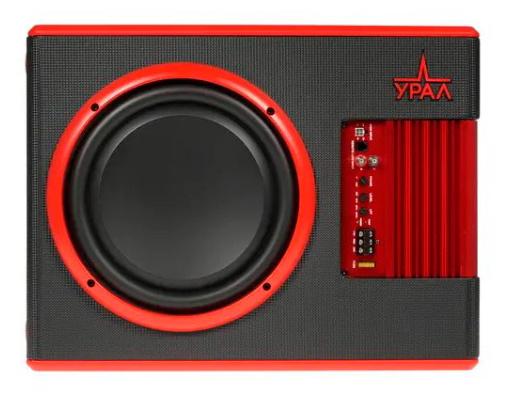 Сабвуфер автомобильный Ural АС-У12А 300Вт активный 30см/12"