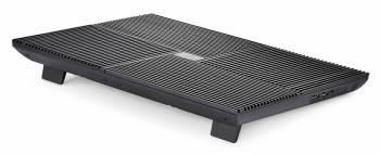 Подставка для ноутбука DeepCool Multi Core X8, 17", 381х268х29 мм, 2хUSB, вентиляторы 4 х 1290г [dp-n422-x8bk]
