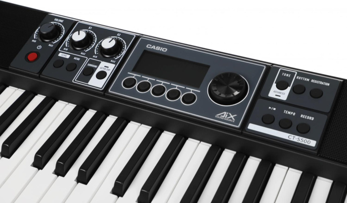 Синтезатор Casio CT-S500 61клав. черный