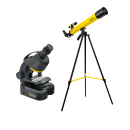 Набор микроскоп и телескоп BRESSER National Geographic 45/600 и 40x-640x 91-18300
