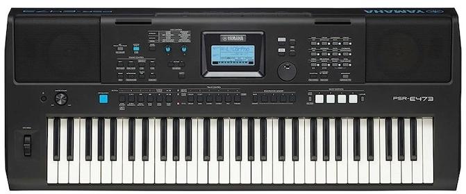 Синтезатор Yamaha PSR-E473 черный