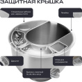 Планетарный миксер 3 в 1 RAGEX R006-110, 4л, 1500Вт, цвет: 110 (бежевый)
