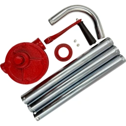 Бочковой ручной роторный насос Петролл перекачки дизельного топлива и масла Petroll НS-25 9002