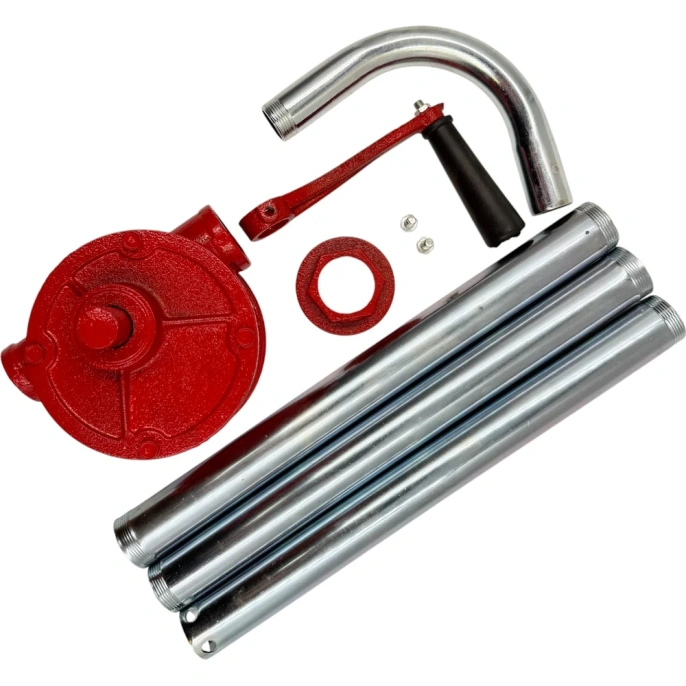 Бочковой ручной роторный насос Петролл перекачки дизельного топлива и масла Petroll НS-25 9002