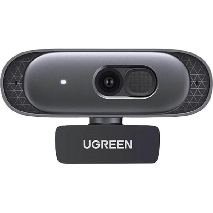 Веб-камера UGREEN CM778 (35626) USB HD Camera 2K@30FPS. Цвет: серый