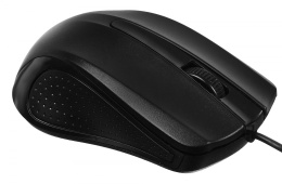 Мышь проводная Acer OMW010, оптическая, USB, 1200dpi, черный [zl.mceee.001]