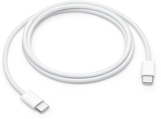 Кабель Apple A2795,  USB Type-C (m) -  USB Type-C (m),  1м,  MFI,  белый [mqkj3zm/a]