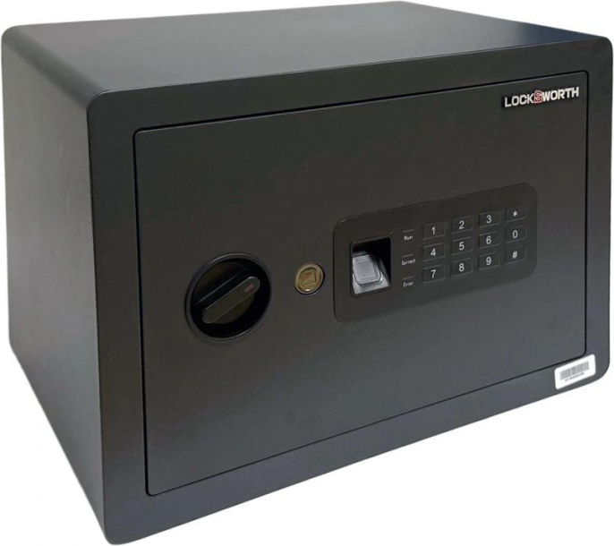 Сейф мебельный LockSworth VS4526 взломостойкий встраиваемый 250x350x250мм электронный/ключевой/биометрический