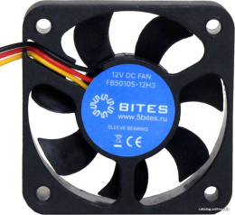 5bites Вентилятор FB5010S-12H3 50X10 / SLEEVE / 5500RPM / 3P