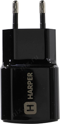 HARPER WCH-8833 Black Зарядное устройство USB (Вх.  AC100-240V  Вых.DC5V/9V/12V 18W  USB)