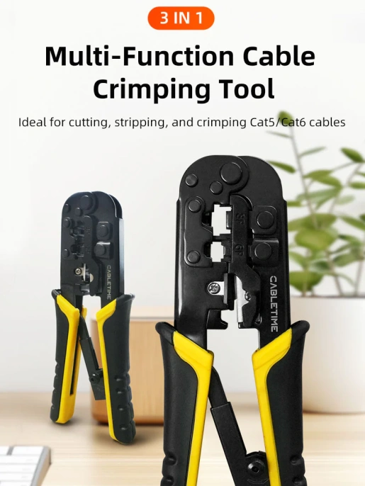 Инструмент CABLETIME CNT1C (CT-CCT-PY) для обжима кабеля