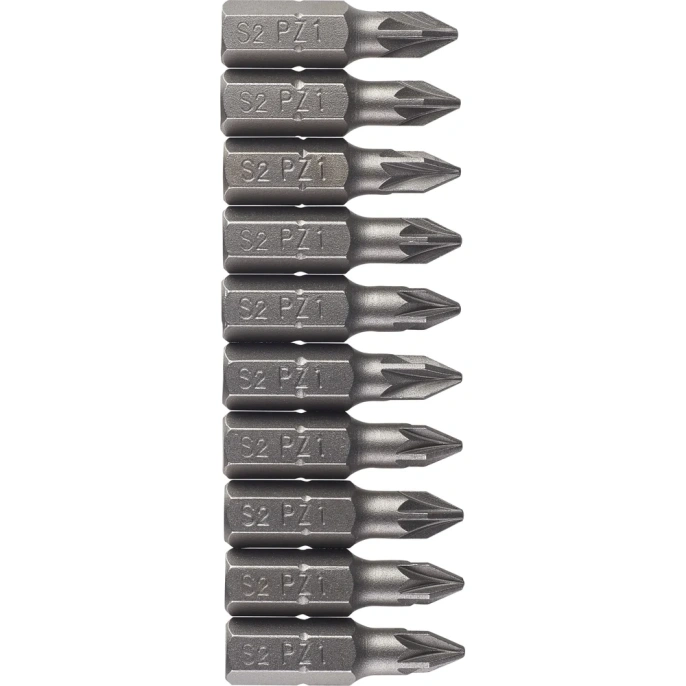 Биты 10 шт, PZ1, 25 мм AEG ASDPZ12510 4932479523