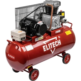 Компрессор Elitech КПР 100/550/3.0 (550 л/мин, 3кВт, 100л) 198651
