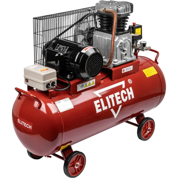 Компрессор Elitech КПР 100/550/3.0 (550 л/мин, 3кВт, 100л) 198651