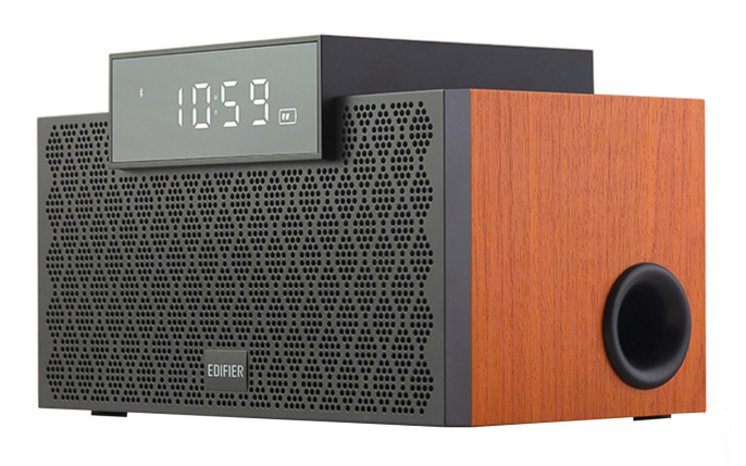 Колонка порт. Edifier MP260 т.дерево/черный 20W 1.0 BT 2600mAh