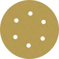 Круг шлифовальный на липучке PAPER GOLD (5 шт; 150 мм; 6 отверстий; P320) NAPOLEON npg5-150-6-320