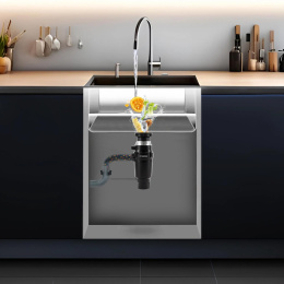 Измельчитель Hyundai HFWD 10390 390Вт черный/черный