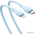 Кабель Baseus P10355701311-00 Pudding Series Fast Charging Cable Type-C to iP 20W 1.2m Galaxy Blue передача данных, питание устройств, скорость передачи: 480Mbps, материал: TPE