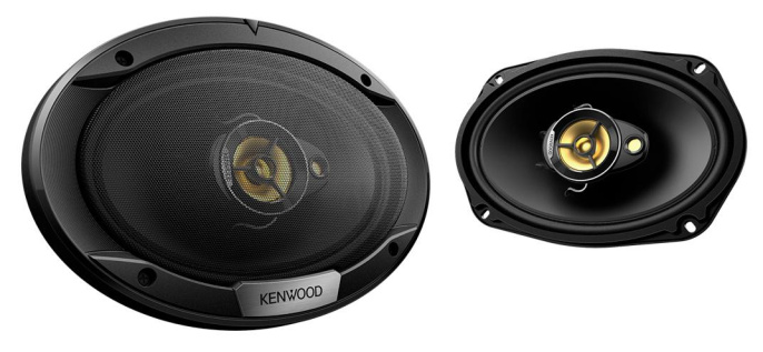 Колонки автомобильные Kenwood KFC-S6976EX, 15x23 см 6x9 дюйм. , комплект 2 шт.