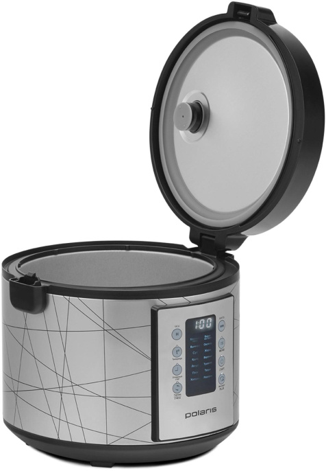 Мультиварка Polaris IQ Home PMC 5020 Wi Fi 5л 750Вт серебристый/черный