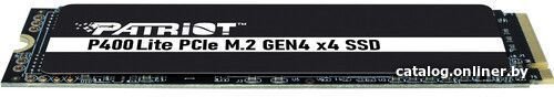 Накопитель SSD Patriot P400 Lite 500GB P400LP500GM28H M.2, PCI Express 4.0 x4, скорость чтения/записи: 3500/2400MB/s