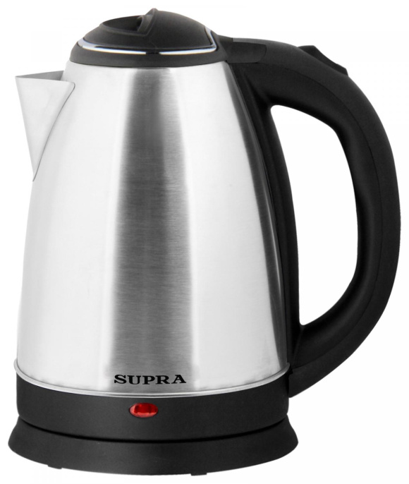 Чайник электрический Supra KES-1596, 1.5л, металл/пластик