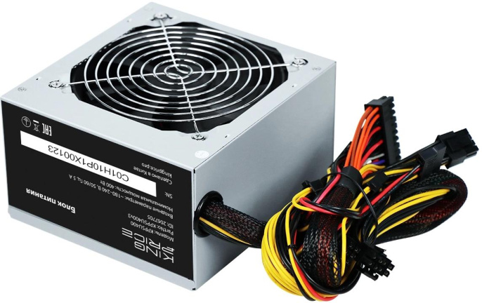 Блок питания KingPrice ATX 400W KPPSU400 20+4pin 120mm fan 3xSATA