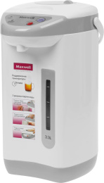Термопот Maxwell MW-1056 3.3л. 800Вт серый/белый