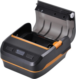 Термопринтер Mertech DELTA 4603 203dpi 75мм/с/USB/BT для печ.накл. серый