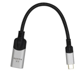 Адаптер USB-C male - HDMI-A female VCOM CU423MV-4K USB3.1 4K@60Hz 0.15м