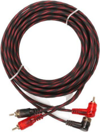 Кабель Ural КМ 2RCA МТ5М 5м межблочный 2RCA-2RCA омедненный алюминий упак.:1шт