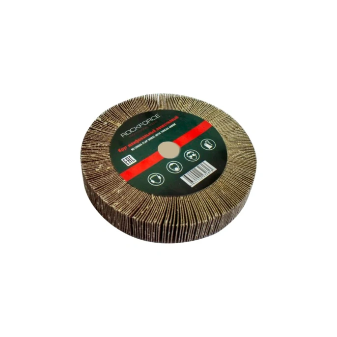 Круг лепестковый зачистной Rockforce 125x25x16мм №40 RF-FD240F(49721)