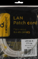 Патч-корд UTP Cablexpert PP6U-2M, кат.6, 2м, литой, многожильный (серый) (088138)
