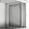 Шкаф телекоммуникационный 19" настенный 9U ExeGate EC-WM-9U.450.M.GREY (19”, 9U, 600x450x500mm (ШхГхВ), передняя дверь металл, съемные боковые панели, пыле- и влагозащита IP23, светло-серый RAL 7035) EX298613RUS