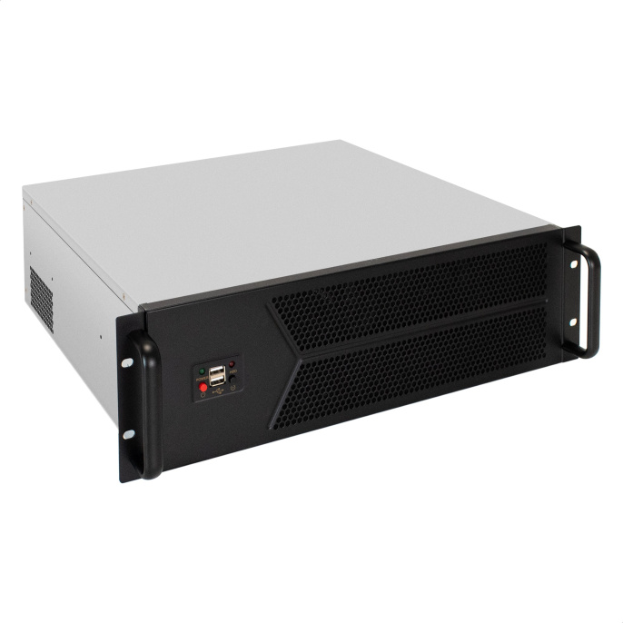 Серверный корпус ExeGate Pro 3U450-12 <RM 19", высота 3U, глубина 450, БП 2U-700ADS, 2*USB> EX298410RUS