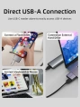 Кардридер CABLETIME CB49G (CT-ACCD4-AG) 3-в-1 USB-A + USB-C, SD/microSD, USB 4.0, серый