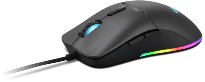 Мышь Lenovo M210 RGB Gaming черный оптическая 8000dpi USB 6but GY51M74265