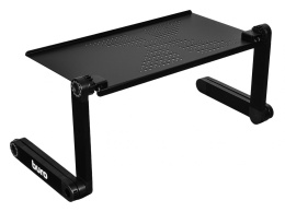 Стол для ноутбука Buro BU-804, с регулировкой высоты, металл, черный